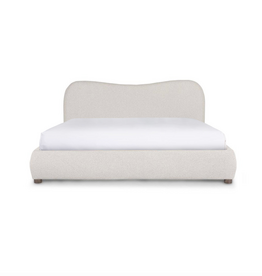 Fox King Bed in Cream