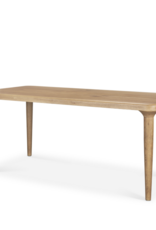 Suvan Light Brown Oak Dining Table