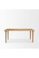 Suvan Light Brown Oak Dining Table - 72"
