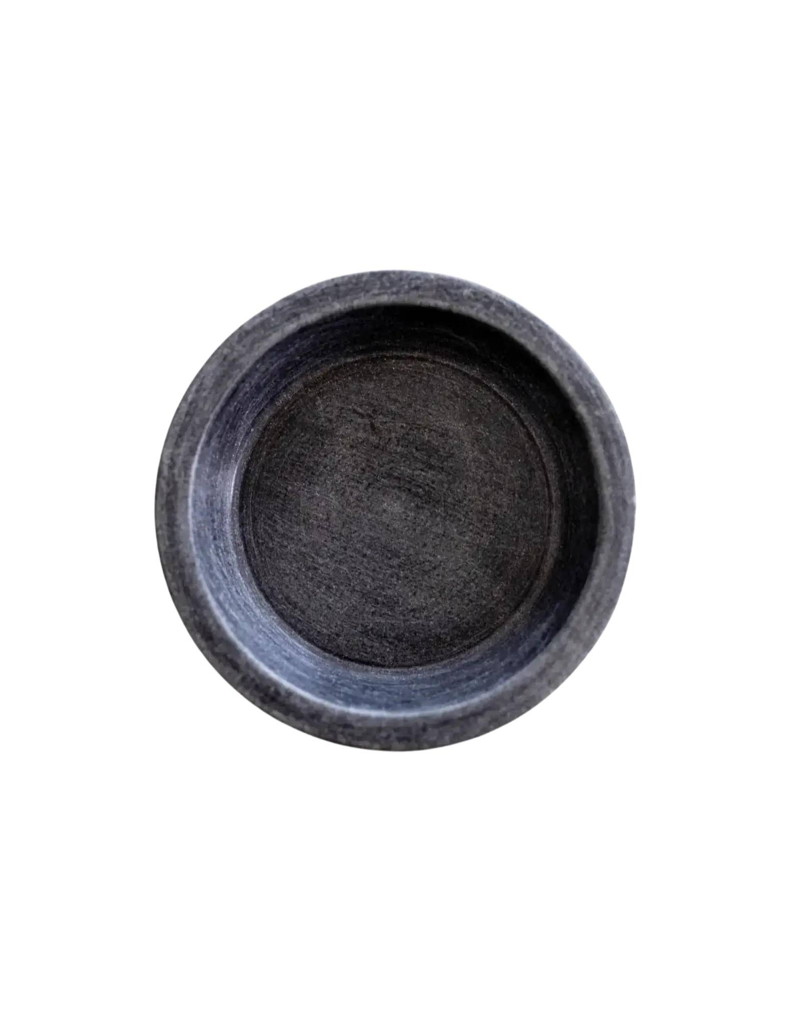 Dark Grey Stone Soap + Dish Brush Holder