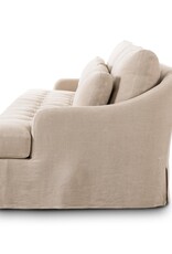 Keena Slipcover Sofa -108", Broadway Dune