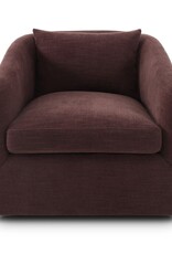 Topanga Swivel Chair, Laughlin Plum