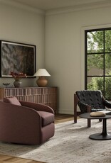 Topanga Swivel Chair, Laughlin Plum