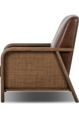 Janek Leather Recliner,  Havana Brown