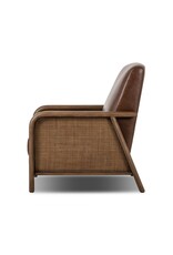 Janek Leather Recliner,  Havana Brown