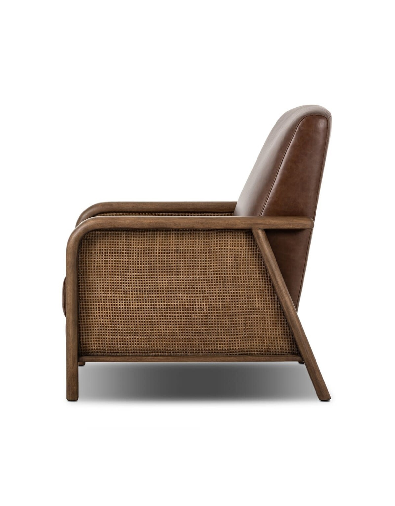 Janek Leather Recliner,  Havana Brown