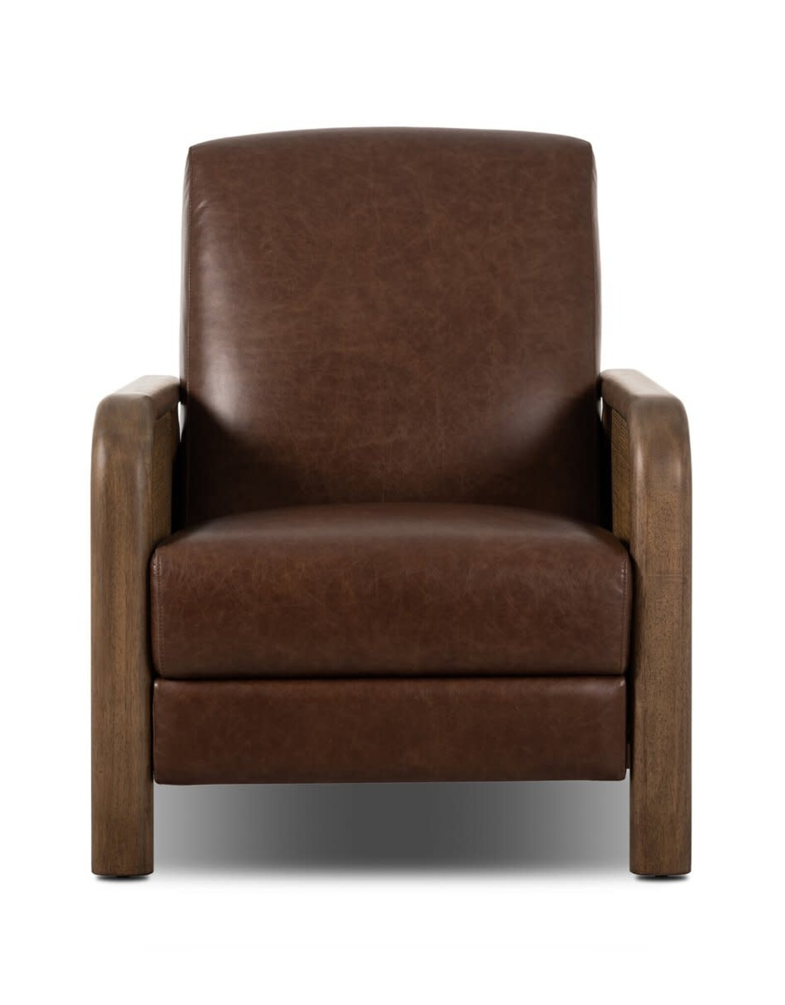 Janek Leather Recliner,  Havana Brown
