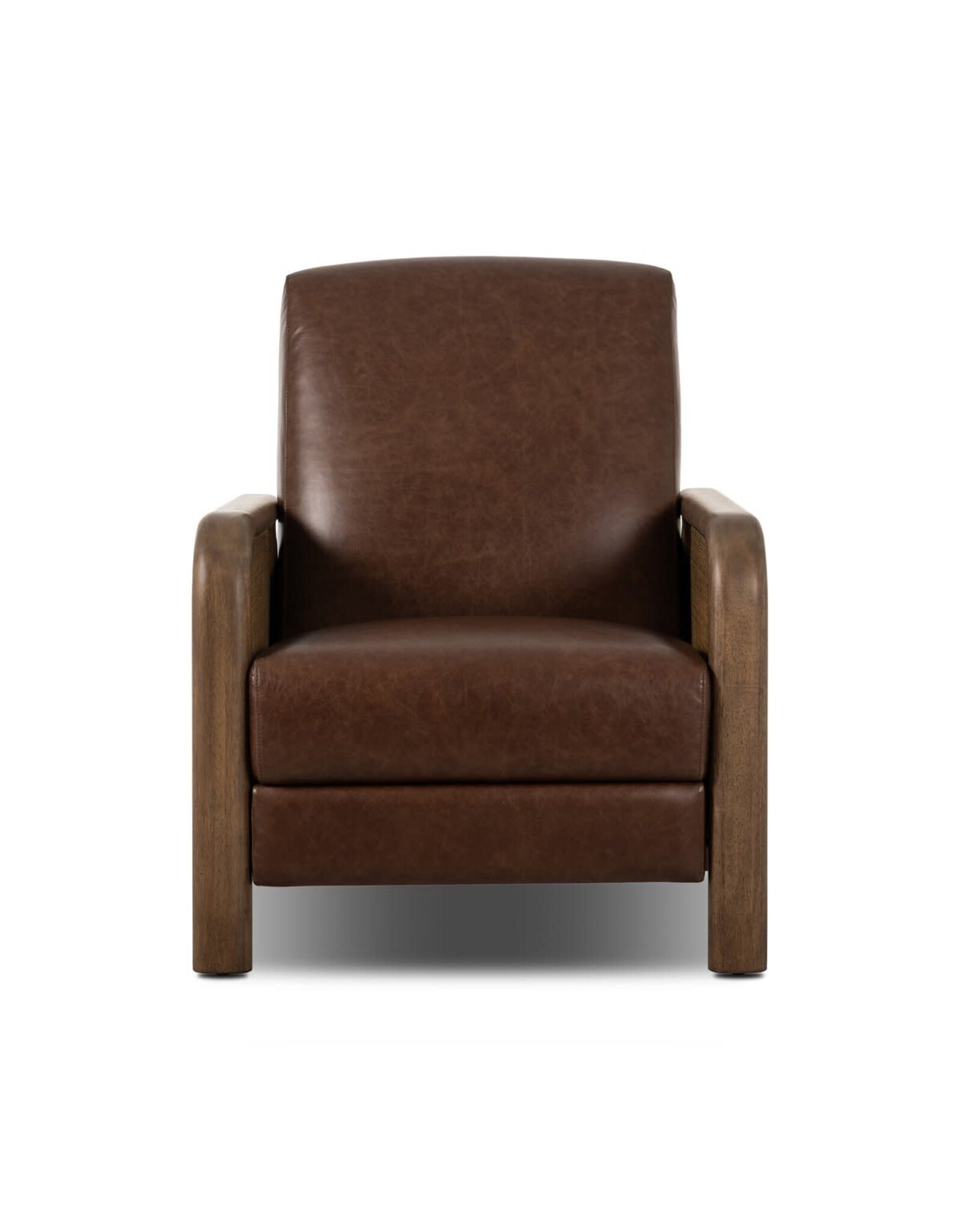 Janek Leather Recliner,  Havana Brown