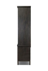 Alessio Bookcase, Smoked Black