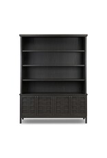 Alessio Bookcase, Smoked Black