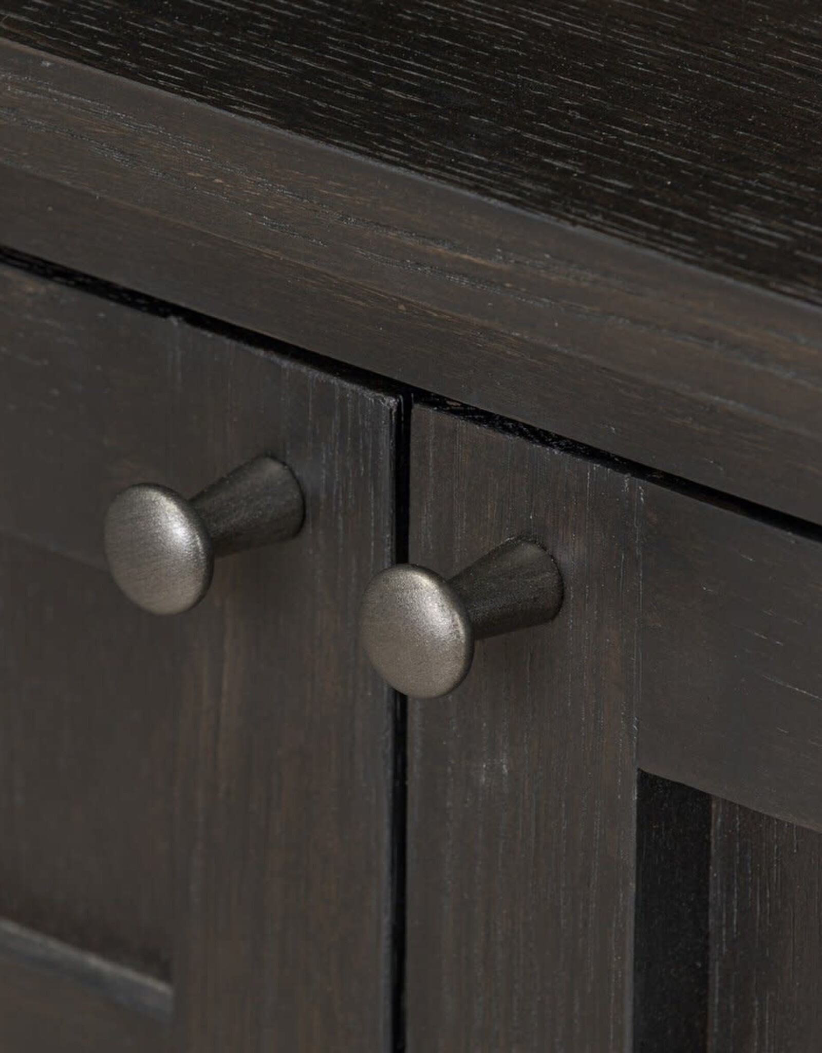 Alessio Bookcase, Smoked Black