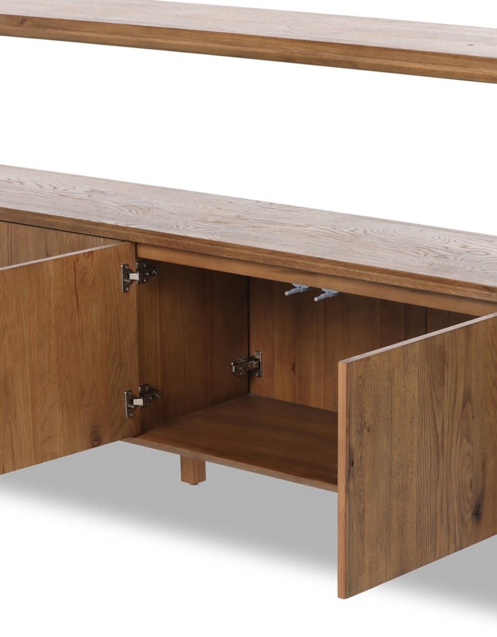 Orwin Wide Bookshelf, Worn Oak