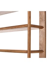Orwin Wide Bookshelf, Worn Oak