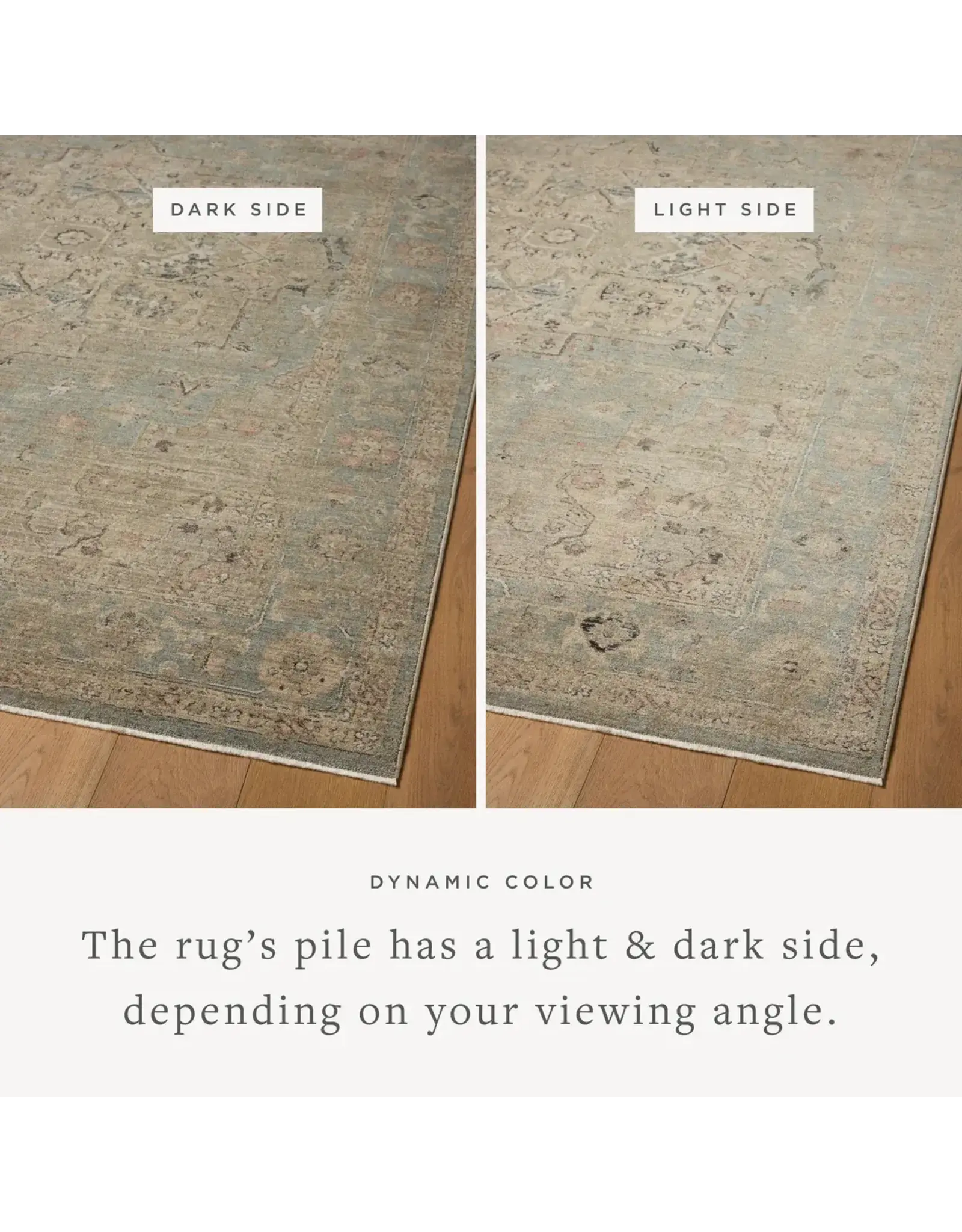 Briar Rug - BRR-01 Sky / Moss