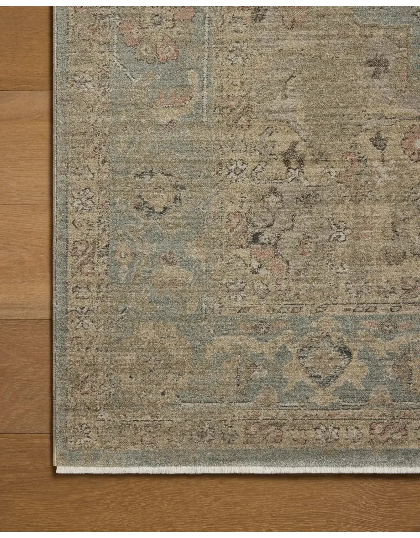 Briar Rug - BRR-01 Sky / Moss