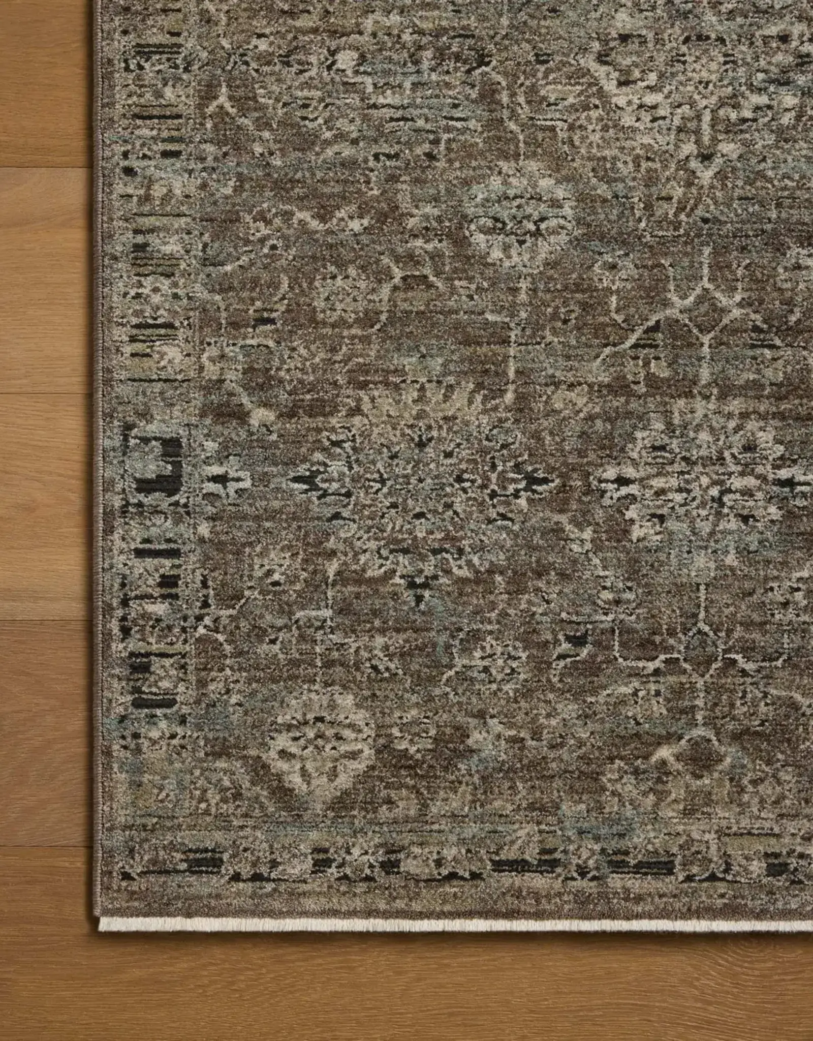 Briar Rug - BRR-06 Bark/Lagoon