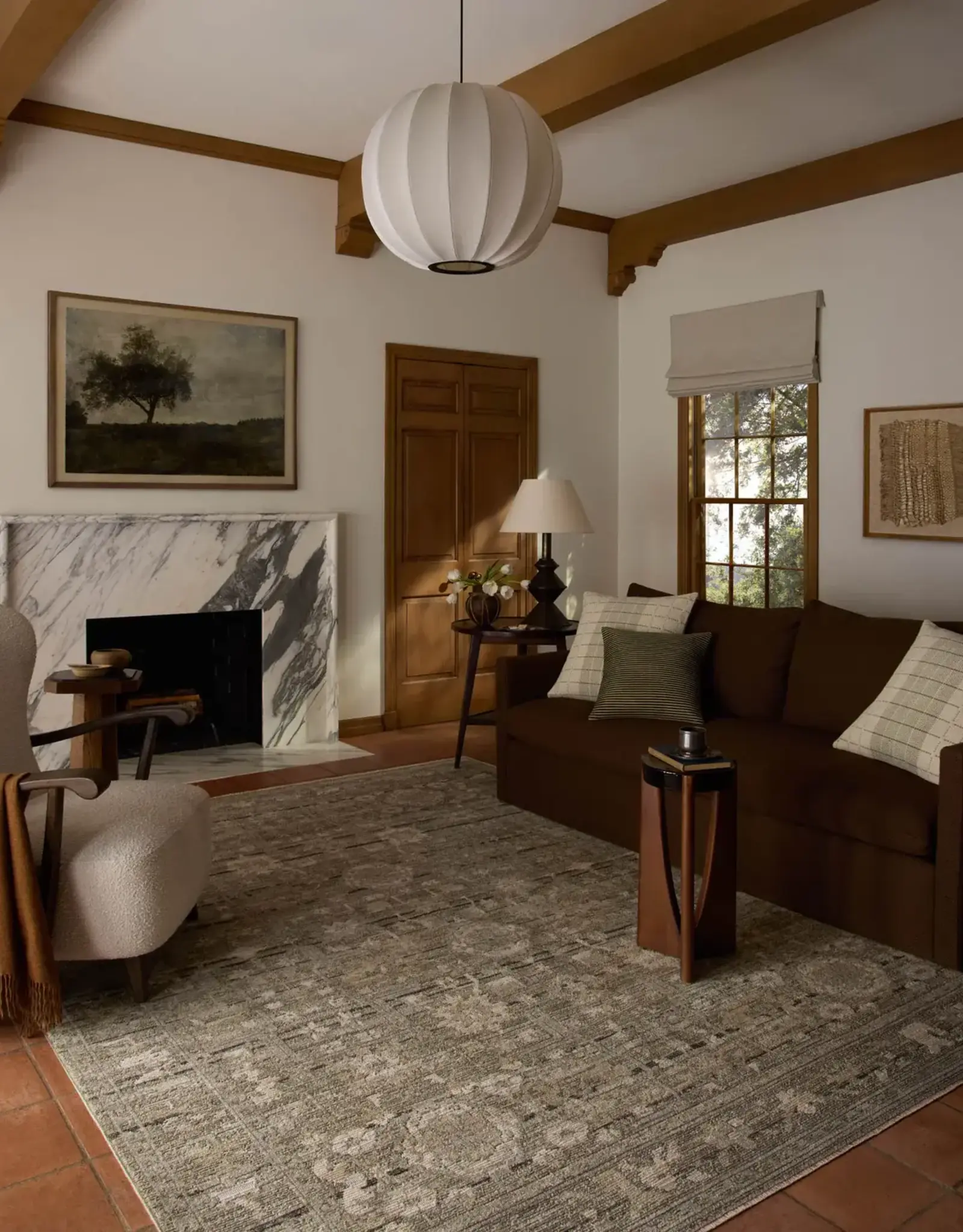 Milena Rug - MLE-01 Sage/Ivory