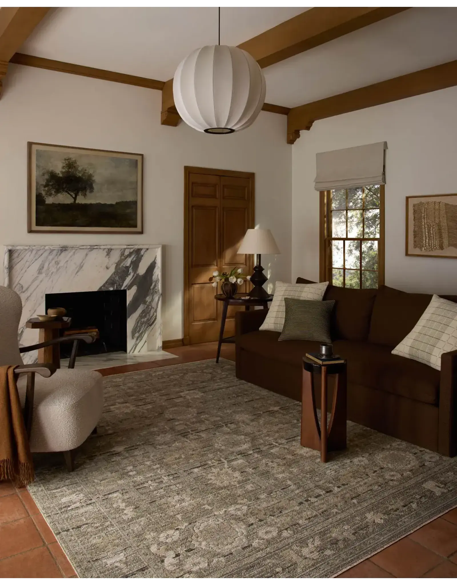 Milena Rug - MLE-01 Sage/Ivory