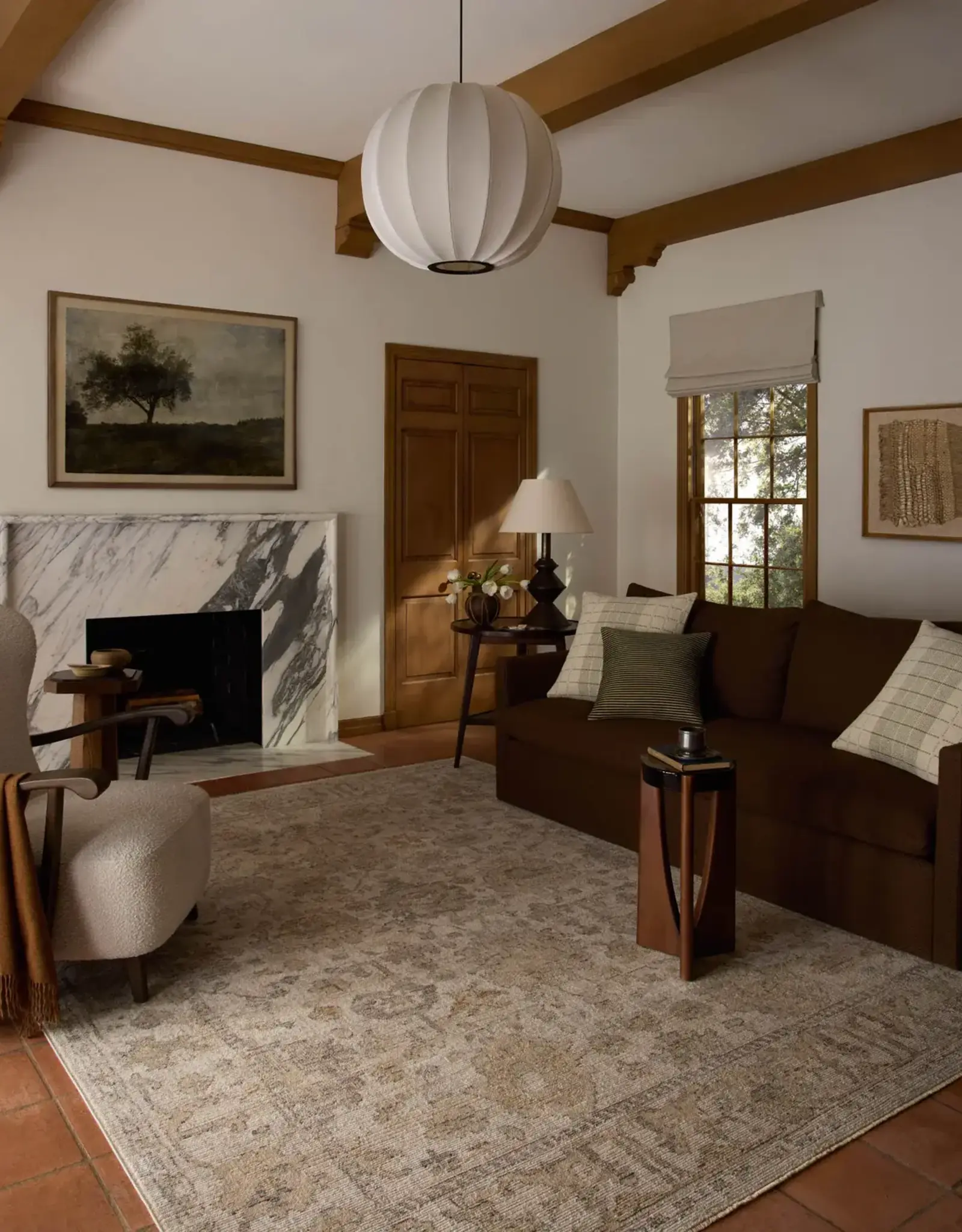 Milena Rug - MLE-08 Ivory/Sand