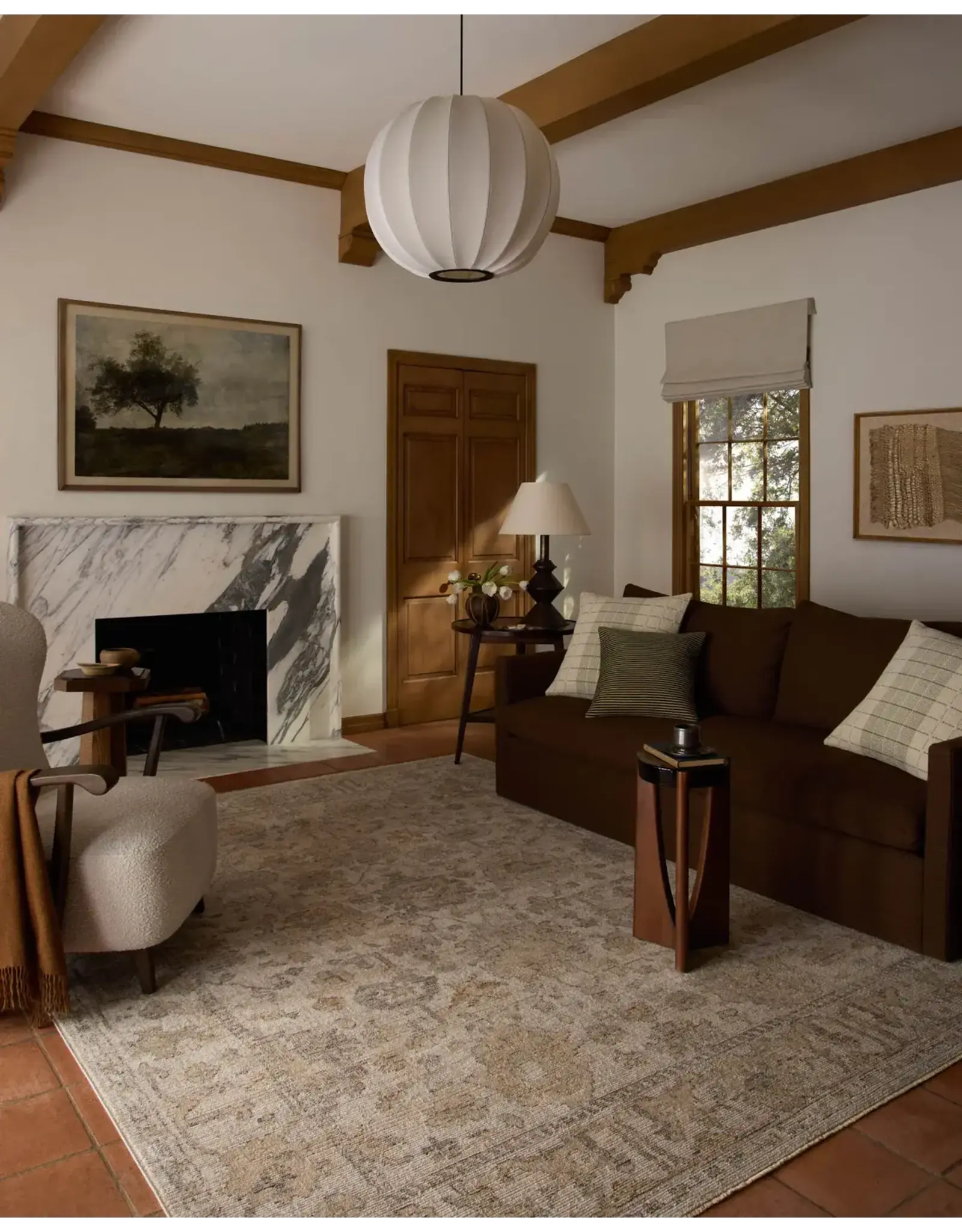 Milena Rug - MLE-08 Ivory/Sand