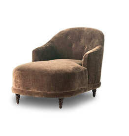 Marnie Chaise Lounge in Altair Mushroom