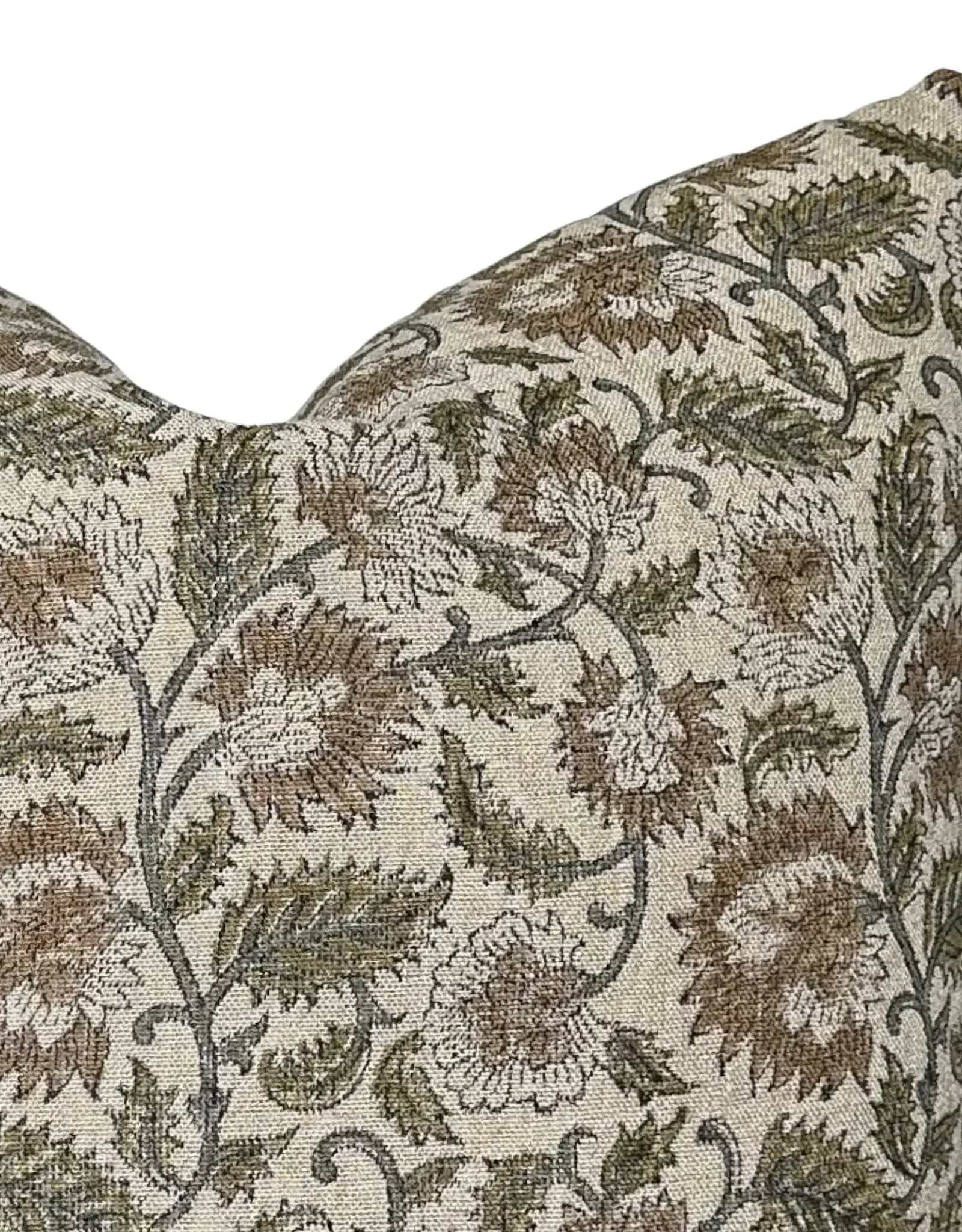 Ethel Handblock Pillow 22x22