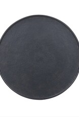 Marlow Matchstick Pedestal Table in Black Antique