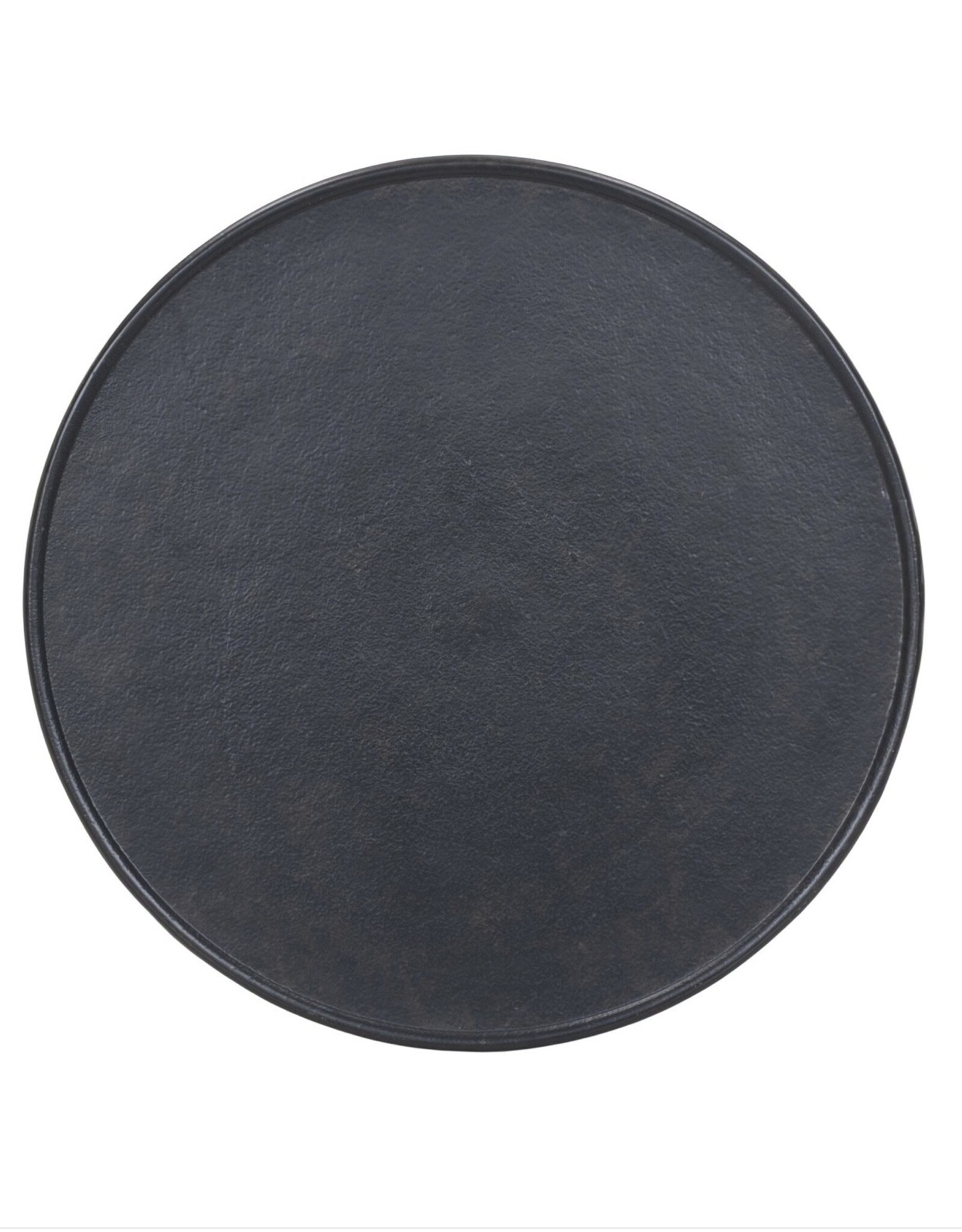 Marlow Matchstick Pedestal Table in Black Antique