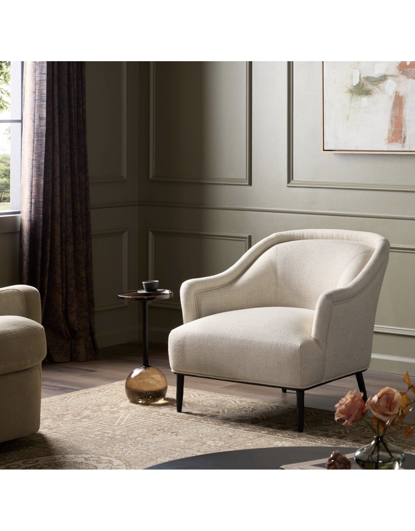 Noel Chair in Thames Cream