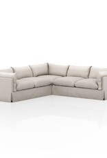 Habitat Slipcover 3-Piece Sectional, 111"