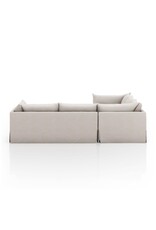 Habitat Slipcover 3-Piece Sectional, 111"