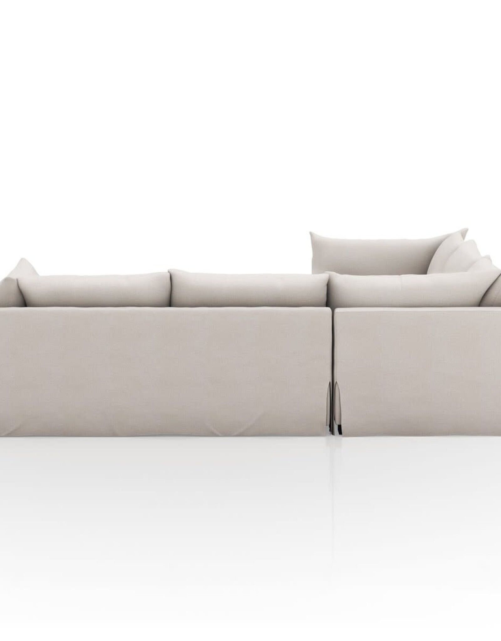 Habitat Slipcover 3-Piece Sectional, 111"