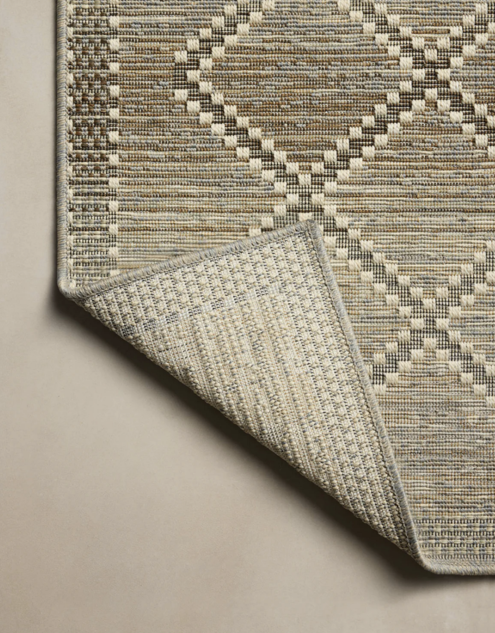 Loloi SAYLOR rug- SAY-04 Stone/Ivory 2'-3" x 3'-9"