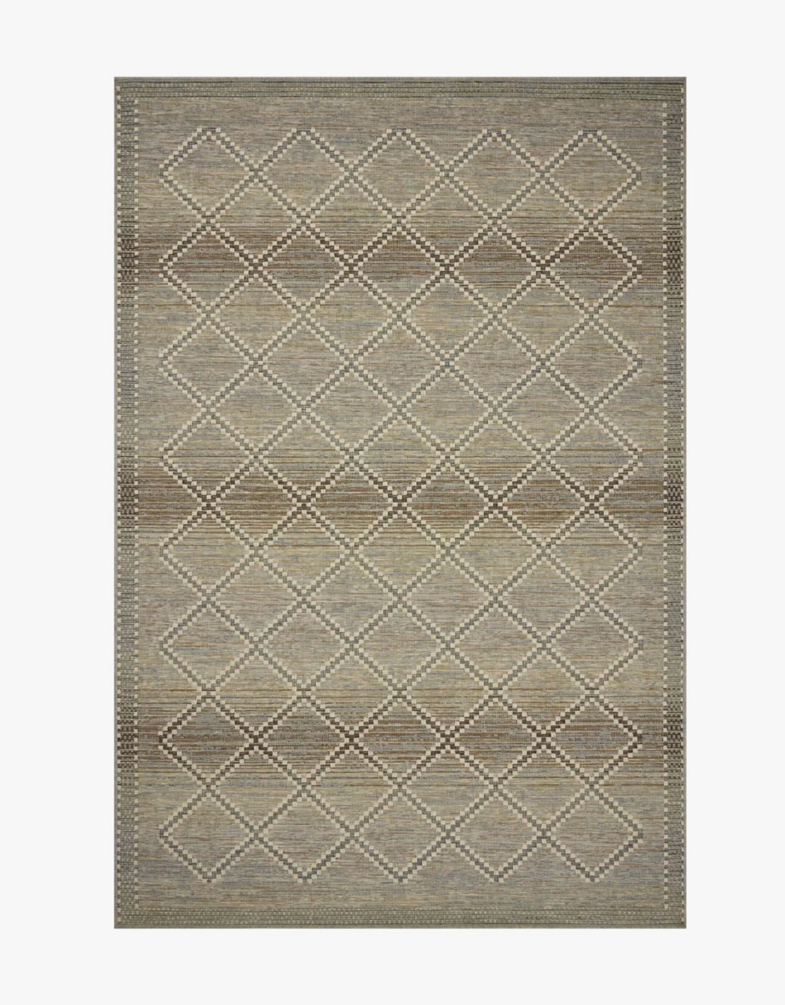 Loloi SAYLOR rug- SAY-04 Stone/Ivory 2'-3" x 3'-9"