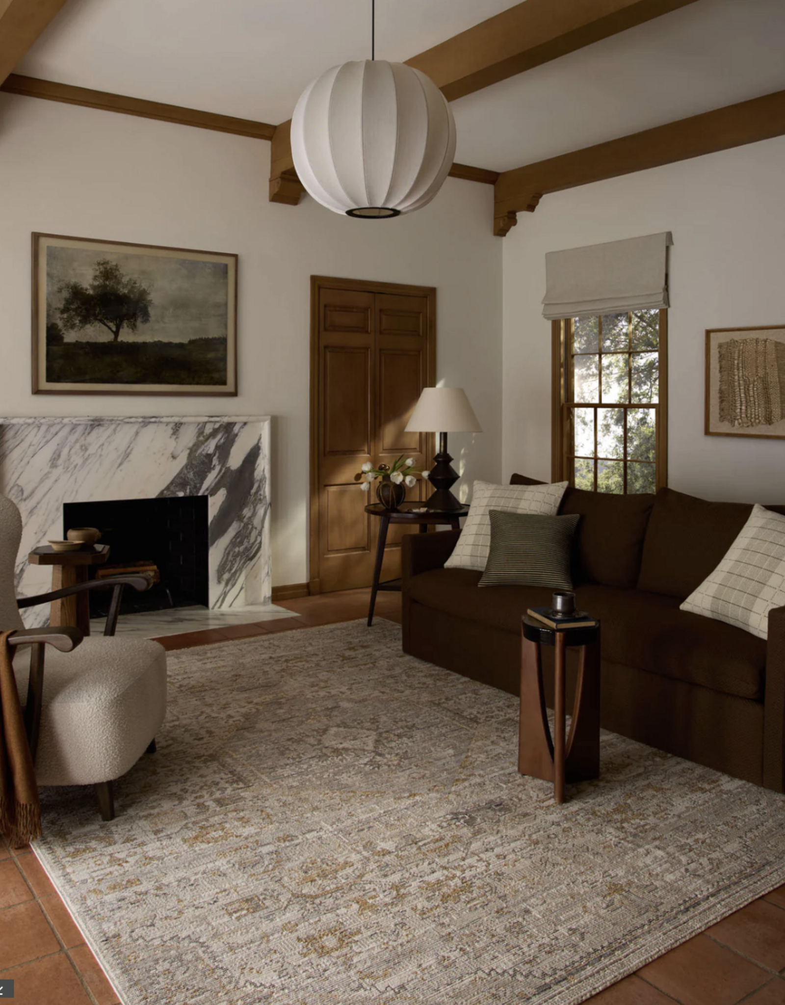 Milena Rug - MLE-09 Ivory/ Ochre