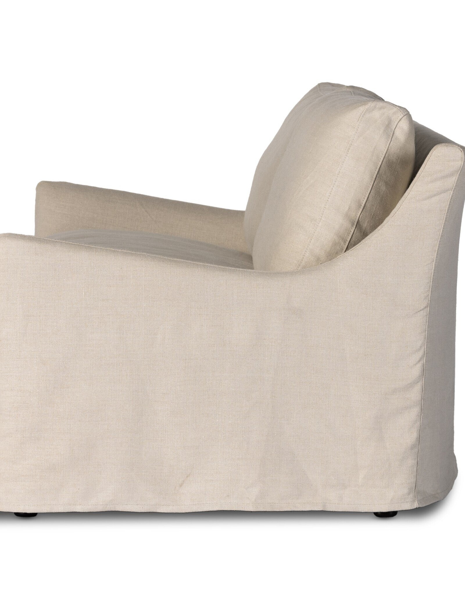 Monette Slipcover Sofa in Brussels Natural-94"