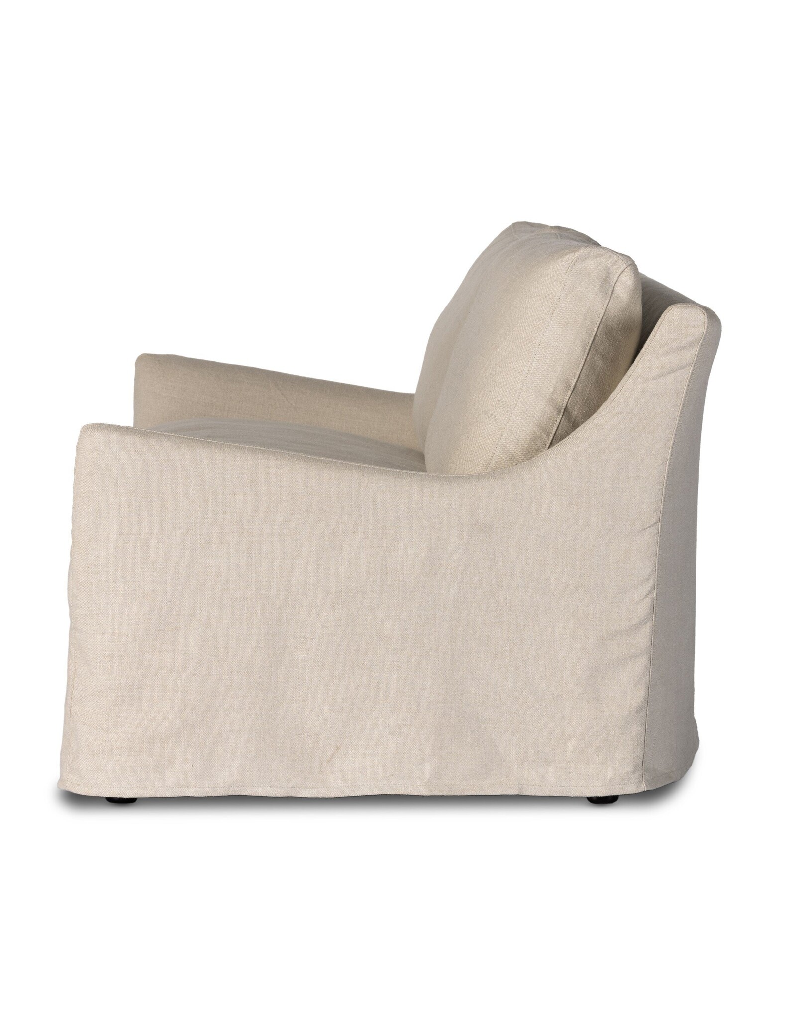 Monette Slipcover Sofa in Brussels Natural-94"