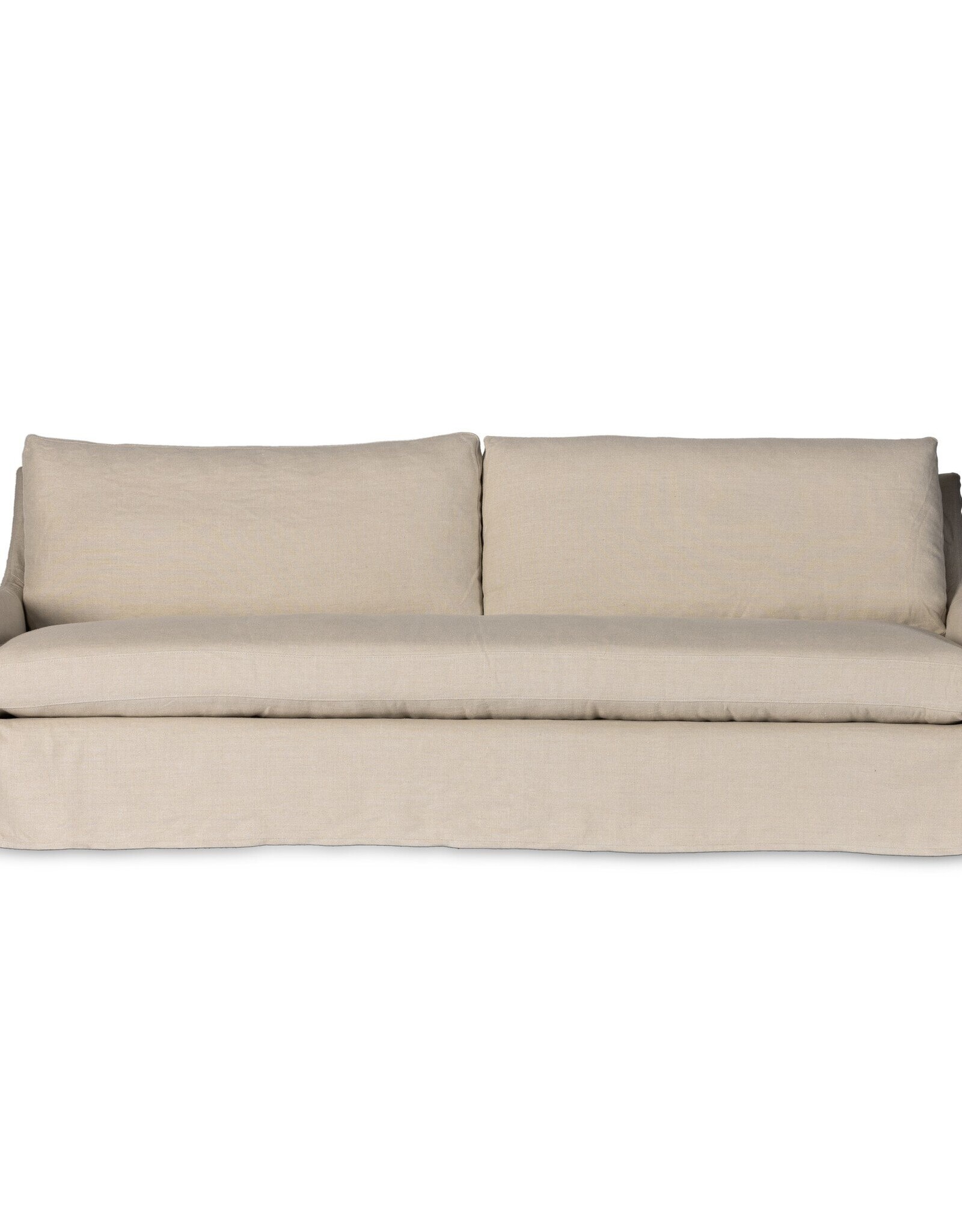 Monette Slipcover Sofa in Brussels Natural-94"