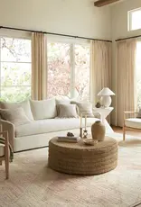 Loloi Ivory Pillow, 18x18"