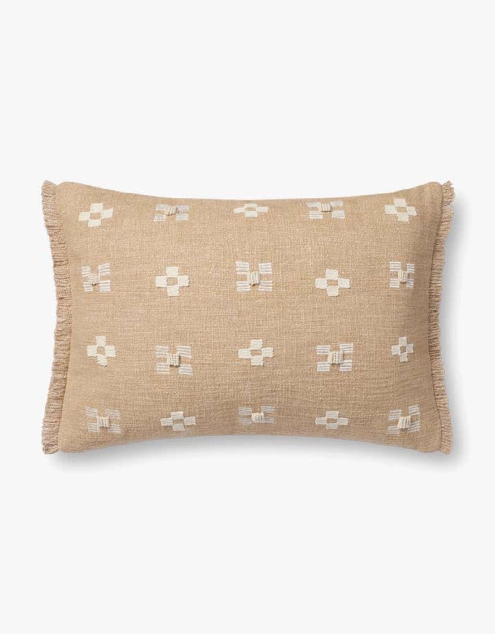 Loloi Pillow, Natural 13x21"