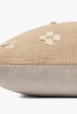 Loloi Pillow, Natural 13x21"