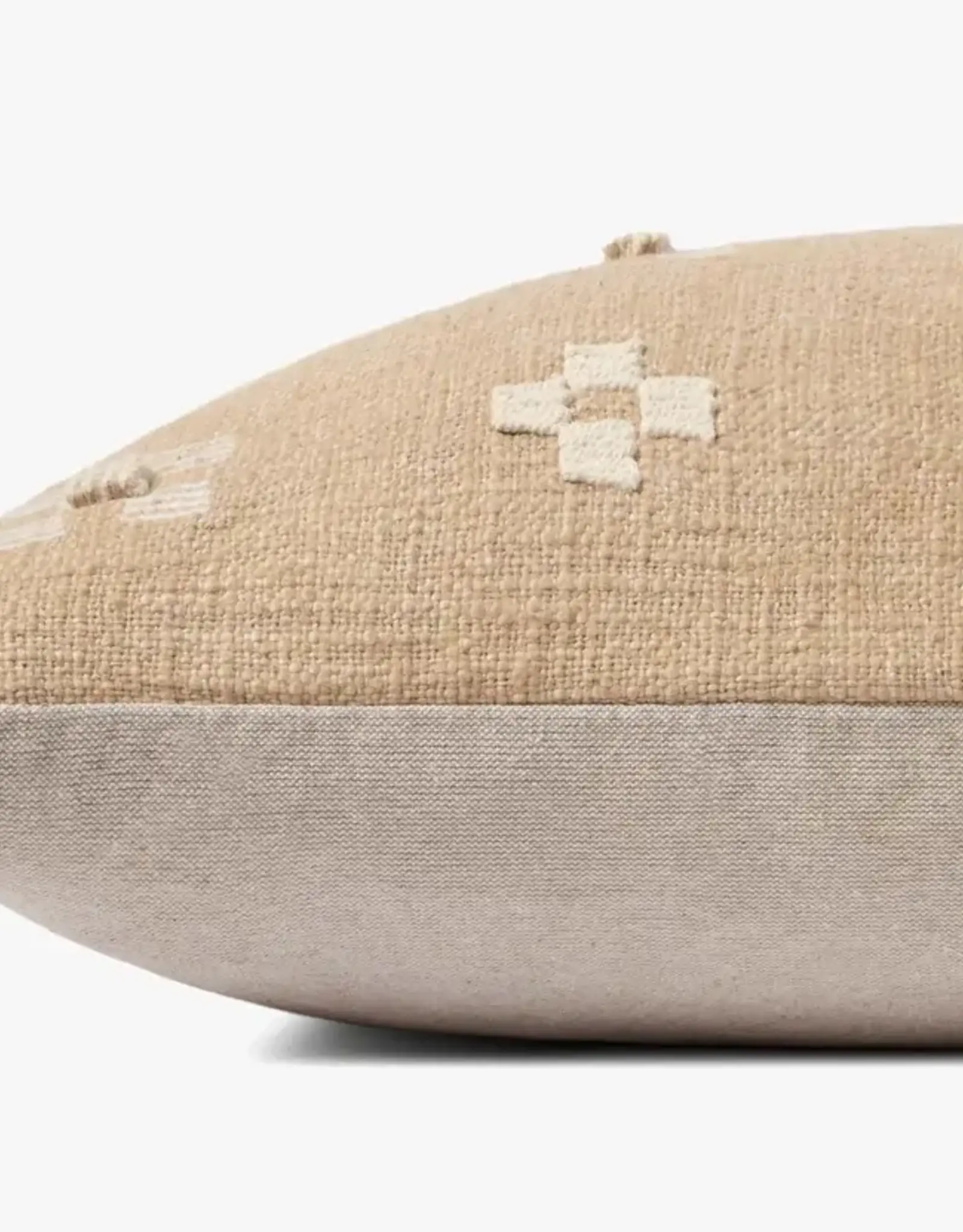 Loloi Pillow, Natural 13x21"