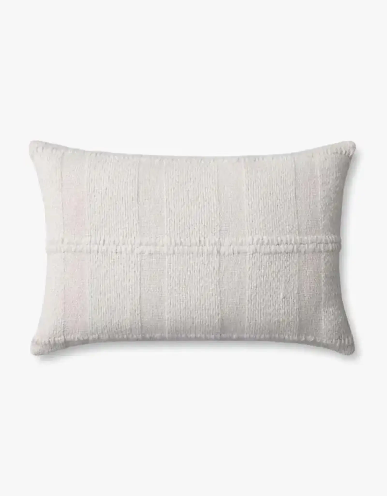 Loloi Pillow, Ivory 22x22"