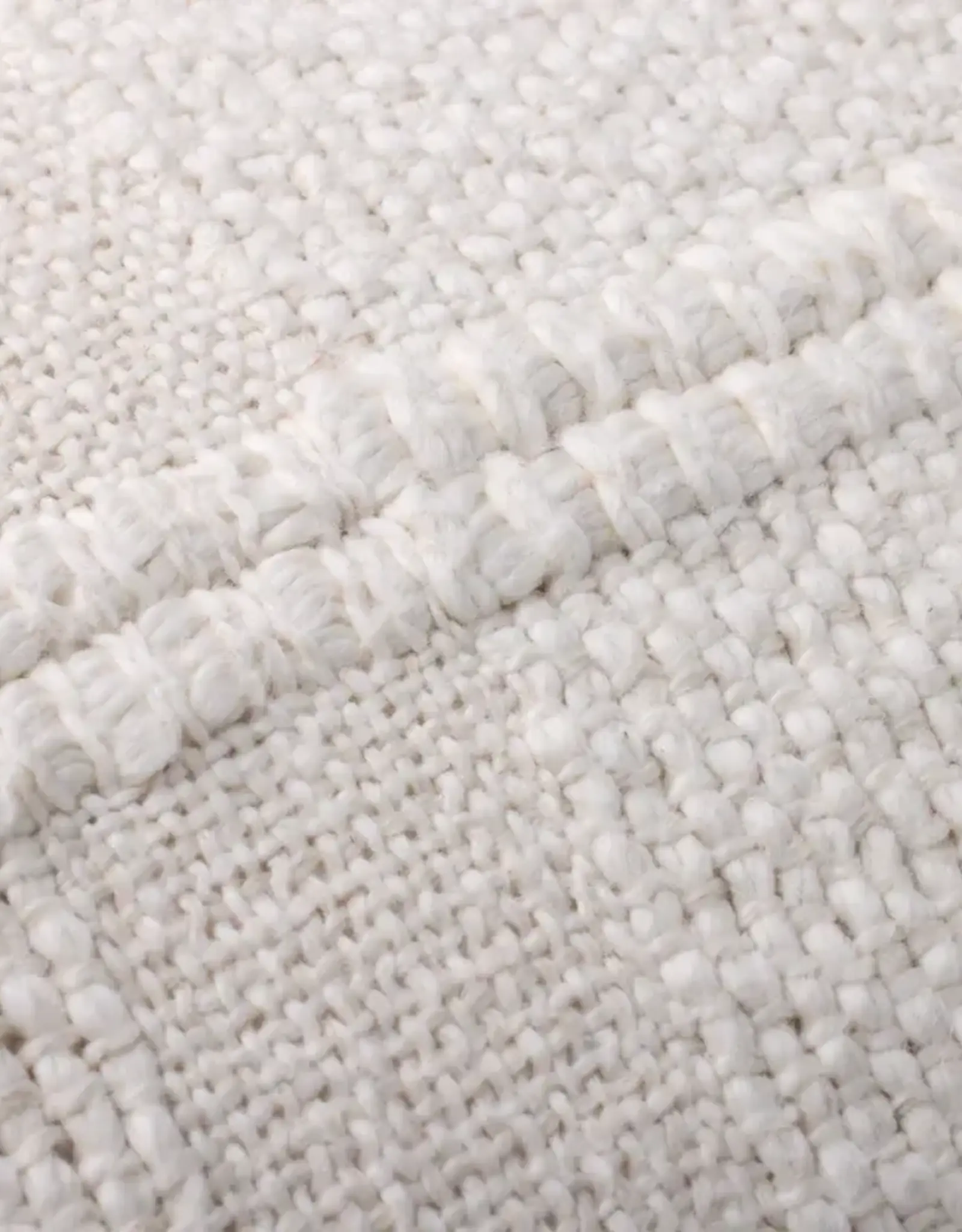 Loloi Pillow, Ivory 22x22"