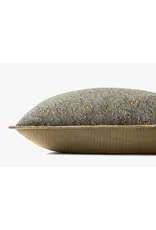 Loloi Pillow - Light Blue / Multi, 22x22