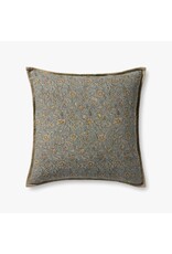 Loloi Pillow - Light Blue / Multi, 22x22