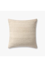 Loloi Pillow - Natural, 20x20