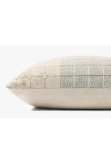 Loloi Pillow - Blue / Natural, 22x22