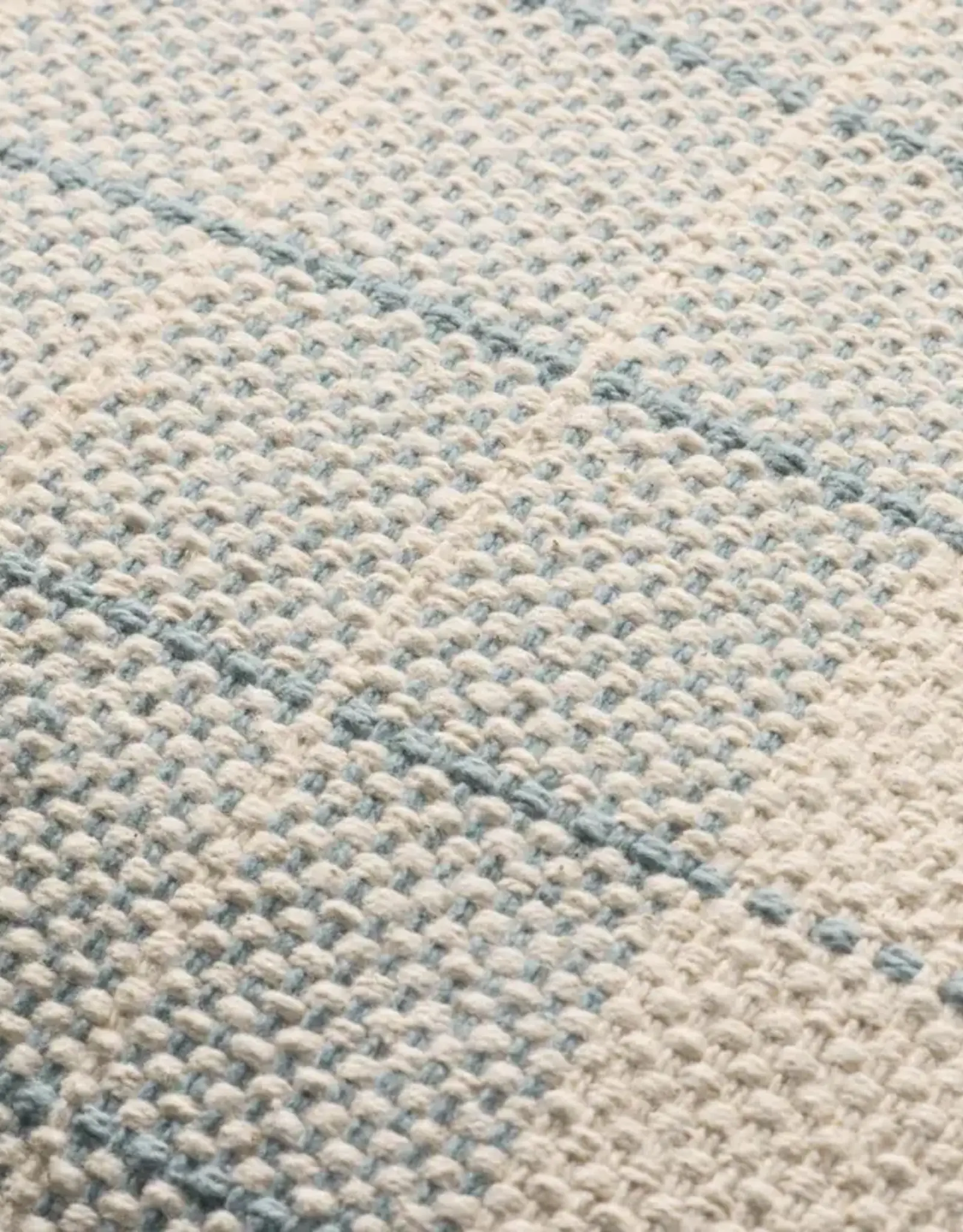 Loloi Pillow Blue / Natural, 22x22"