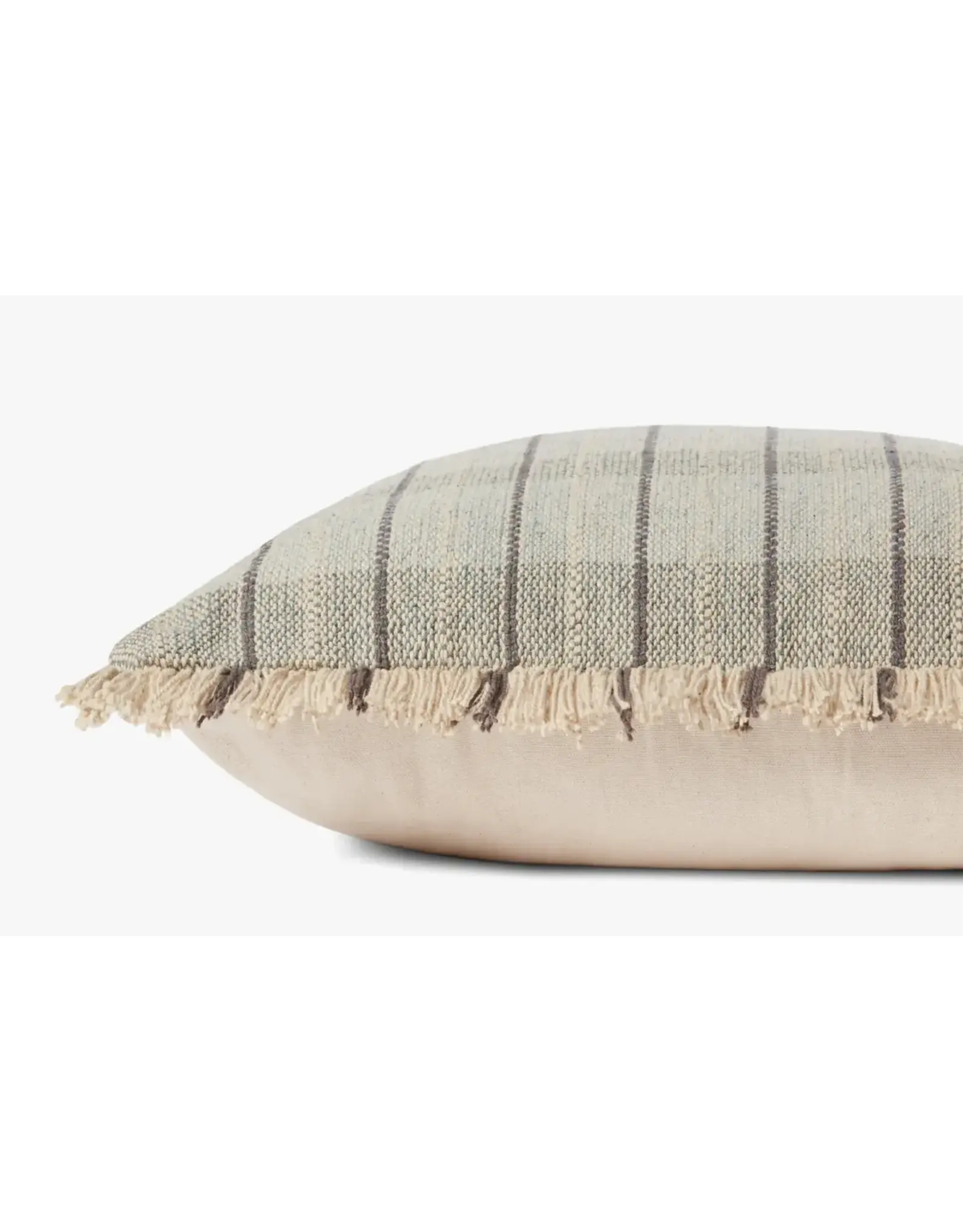 Magnolia Home by Joanna Gaines × Loloi Riley Pillow - Sage / Natural, 22x22